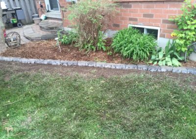 Stone Garden Edging